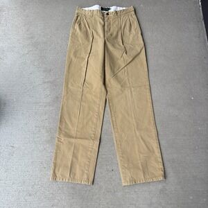 C.C. Filson Co. Seattle Mens Work Pants Khaki Straight Leg Regular Fit Pocket 32